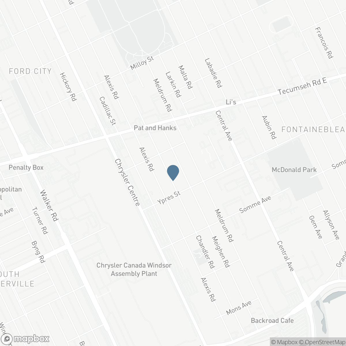 2352 CHANDLER, Windsor, Ontario N8W 4A6